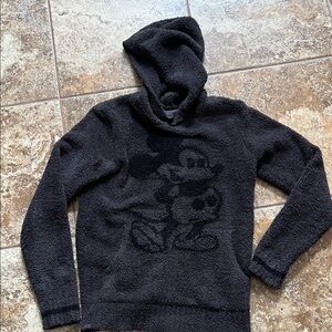 Barefoot Dreams hooded Disney Mickey Mouse cozy pullover. Size small/medium